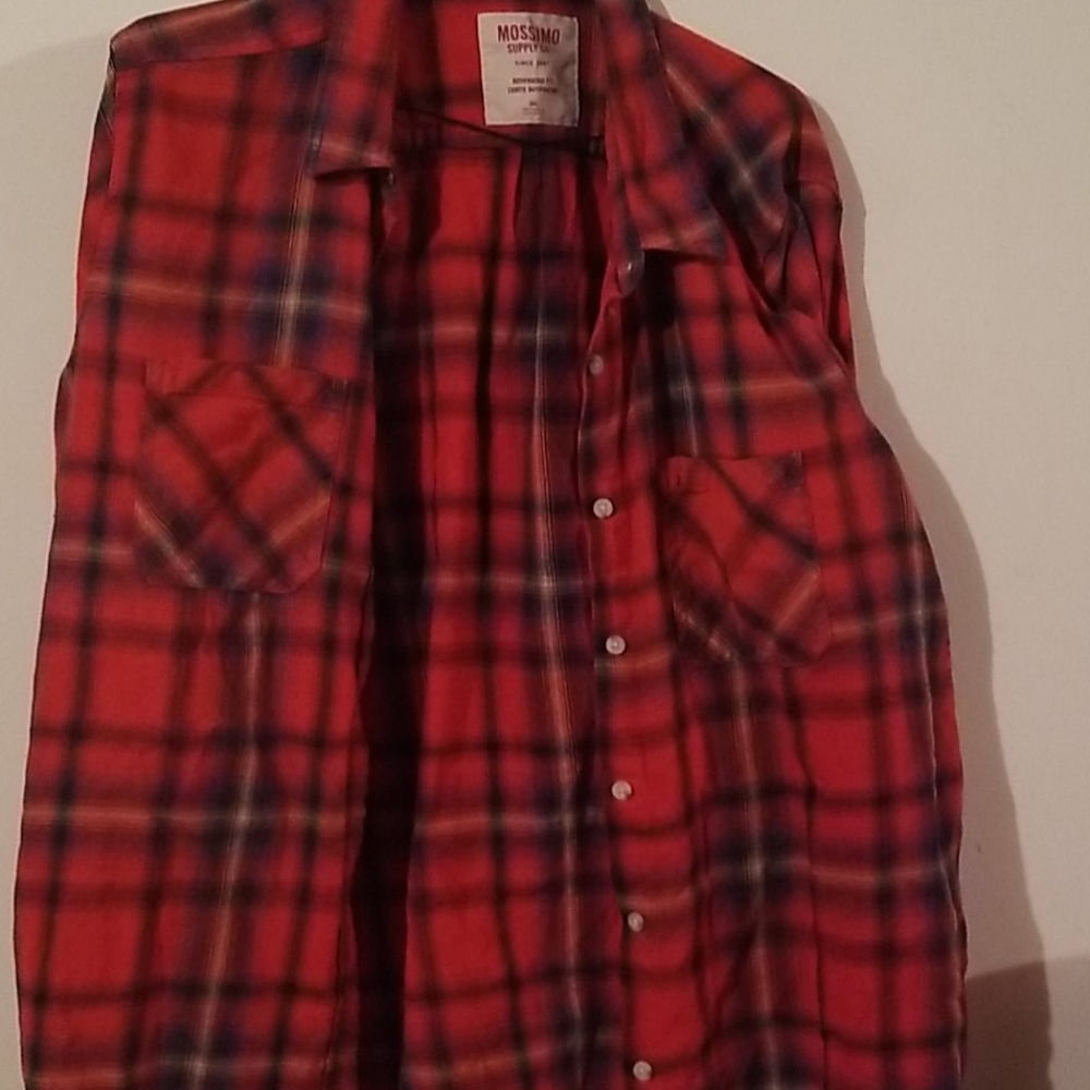 Red flannel long sleeve